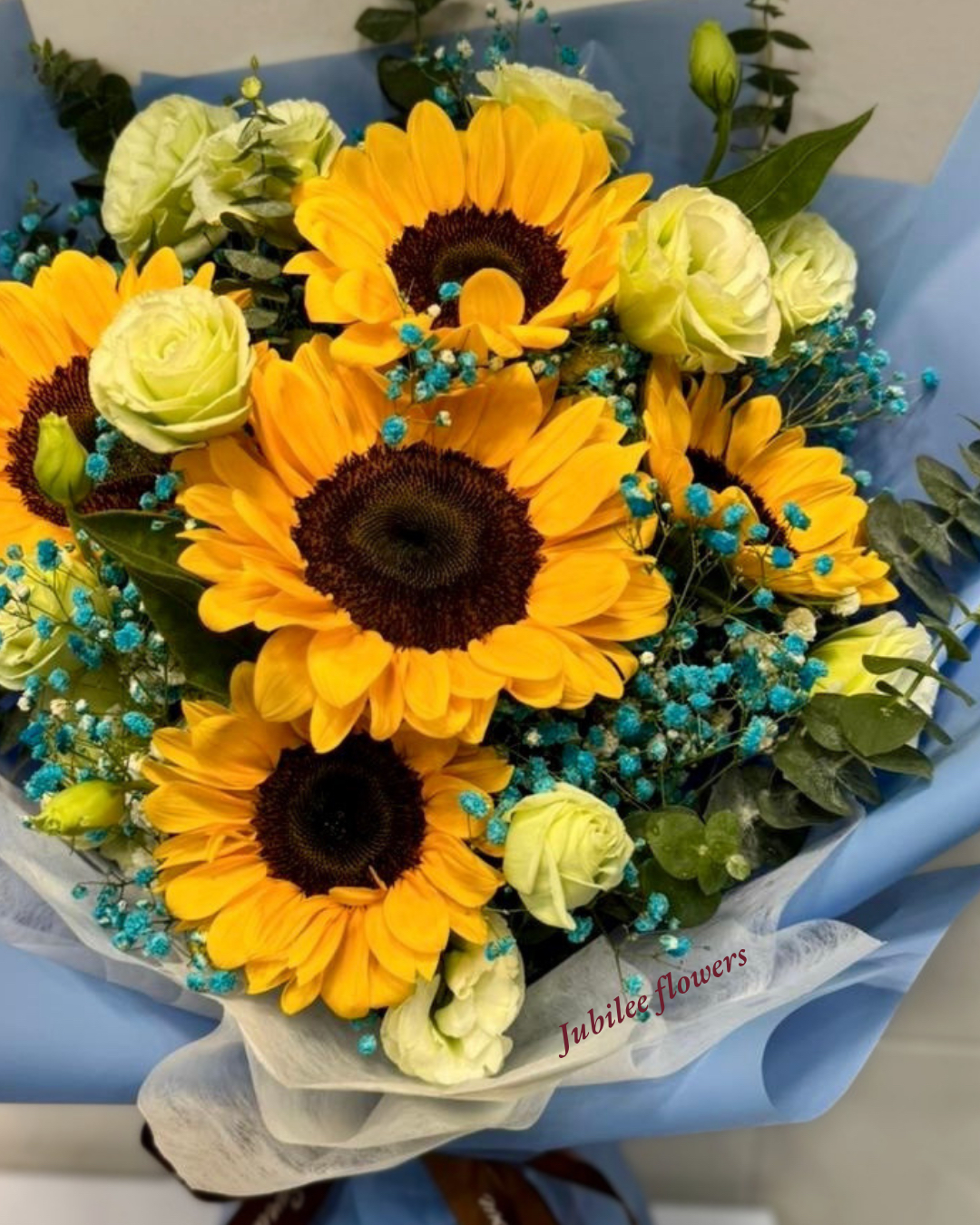 🌻向日葵 洋桔梗花束