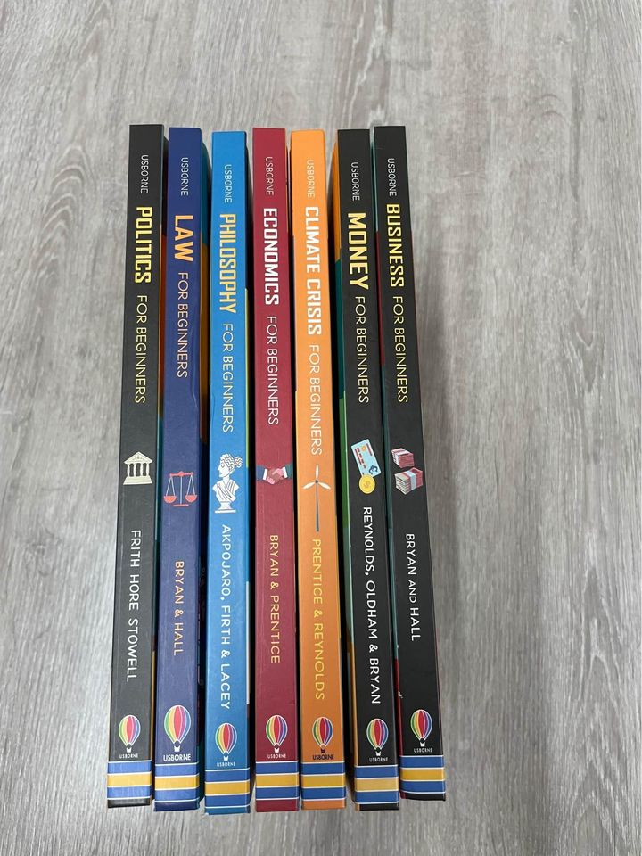 Usborne For Economics for Beginners 少年商學院 兒童科普讀物｜7 books