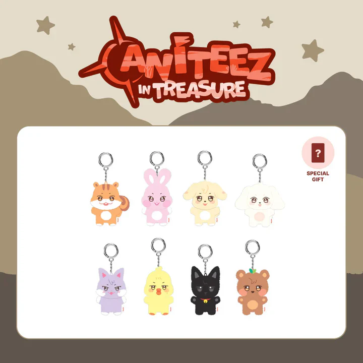 ATEEZ - [ANITEEZ IN TREASURE] MINI PLUSH - SANdeoki