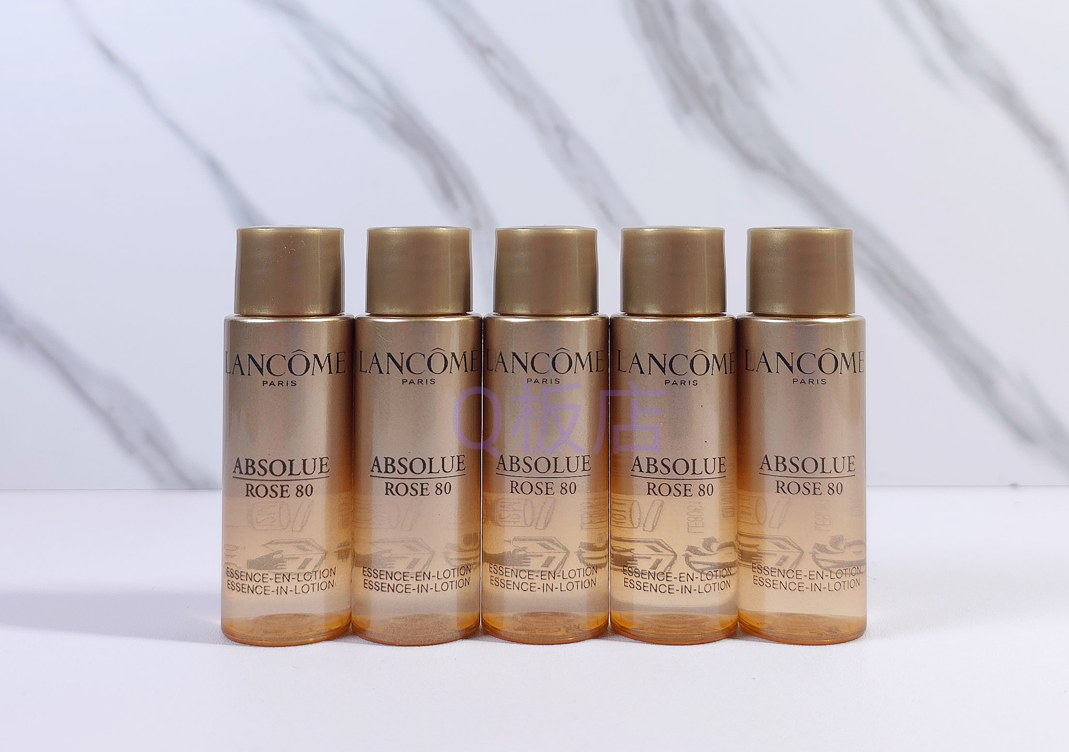 LANCOME ABSOLUE ROSE 80 ESSENCE IN LOTION菁純臻顏精華水 10ml x 5支