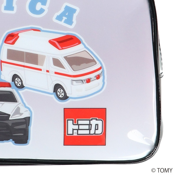 🇯🇵預訂 日本直送🇯🇵Tomica救急車輛圖案拉鍊游泳袋沙灘袋