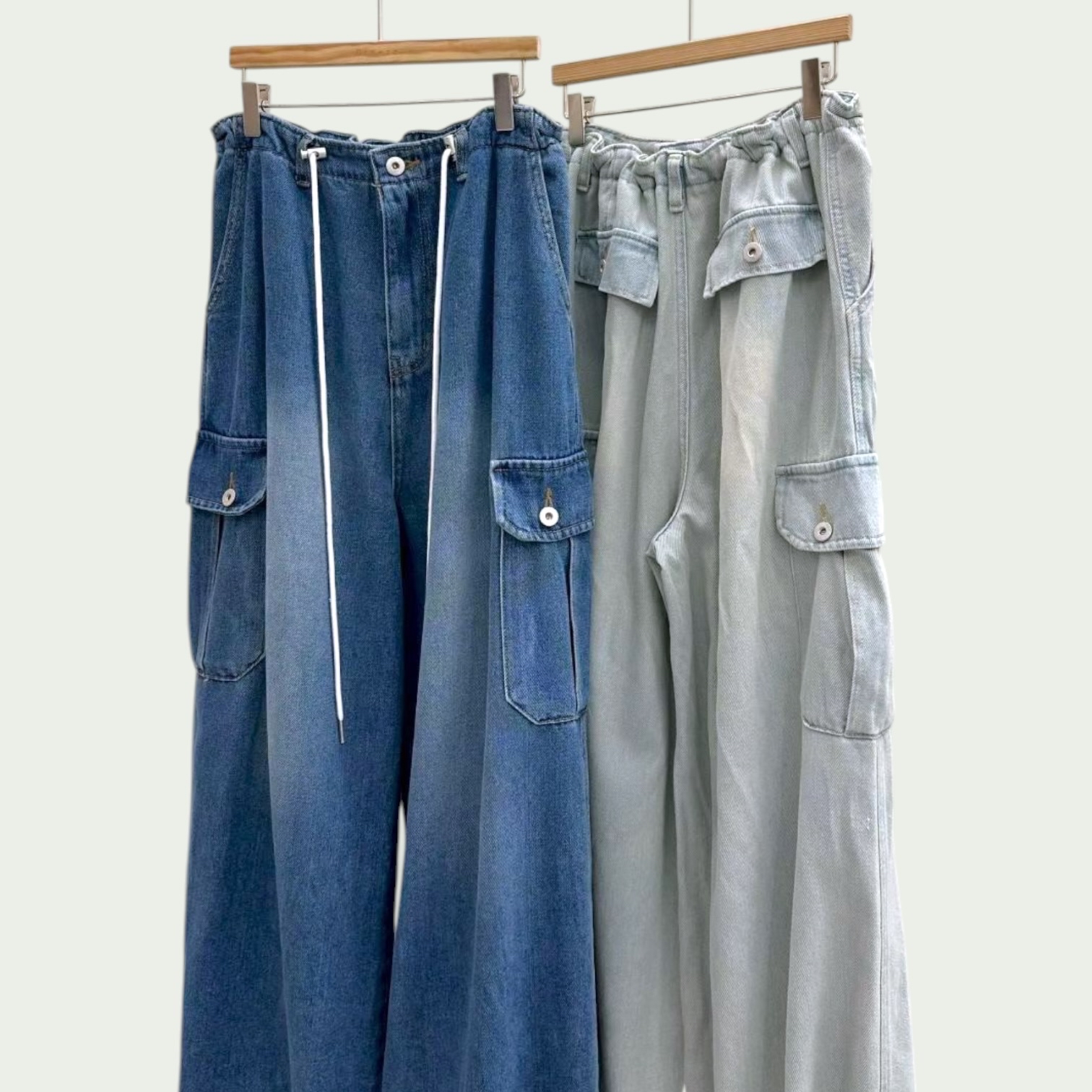 221057 側袋牛仔褲