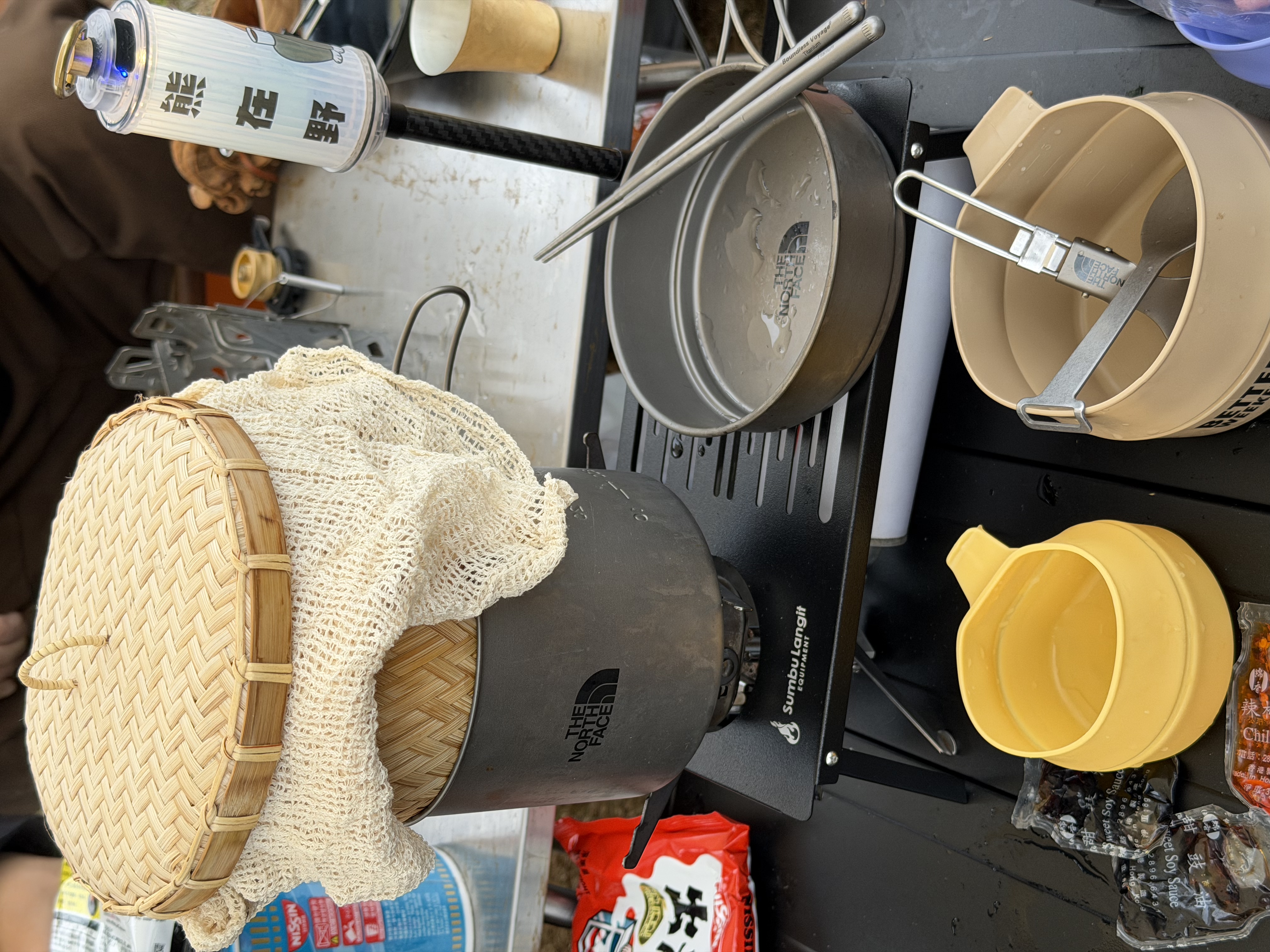 泰國品牌Chumchim Camp手工編織小竹蒸籠