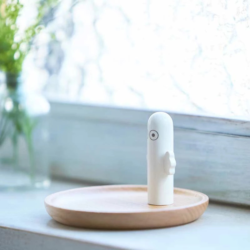 📦訂購 日本代購 姆明 MOOMIN 小精靈 The Hattifatteners 木質飾物架