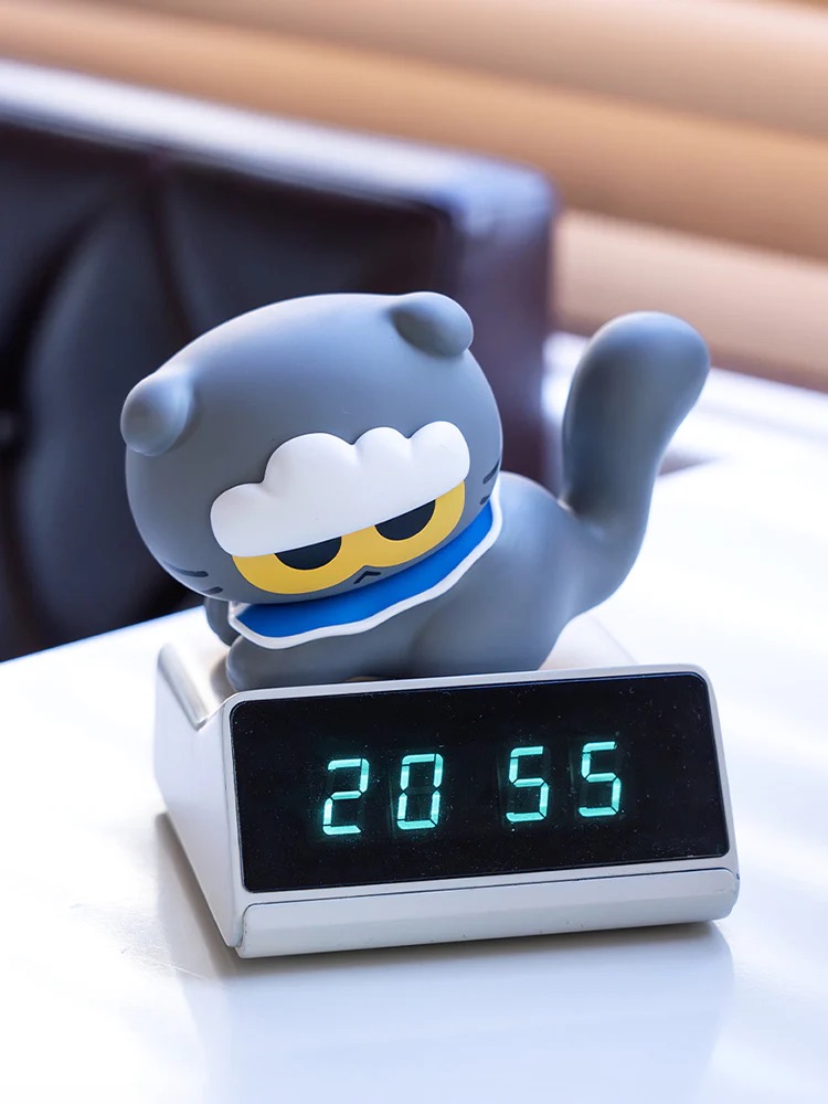 📦訂購 韓國代購 ZO&FRIENDS ZOA MONITOR FIGURINE 灰貓擺設公仔