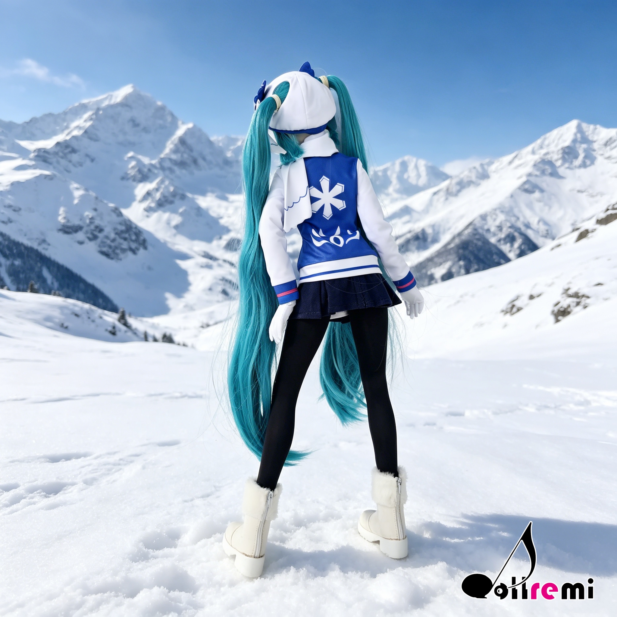 【dollremi】(DD0926) COS 初音未來 Hatsune Miku - SNOW MIKU 雪未來 2016
