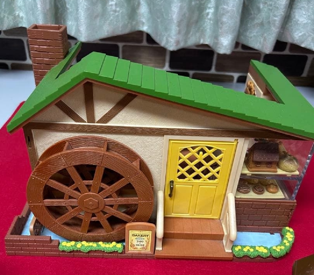 森林家族水車麵包屋套裝