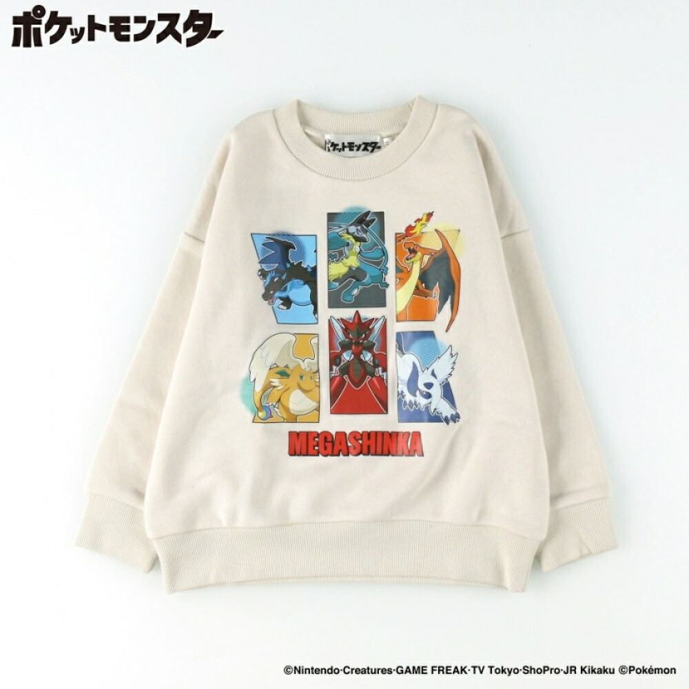 🆕【⭐訂購⭐】🇯🇵日本直送 🌀#Pokemon mega系列 前後圖案 抓絨衛衣[4款選] 🌀 [ELJA-0161][261119]