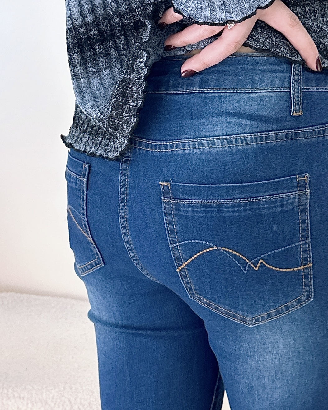 顯瘦彈性四季偏薄九分牛