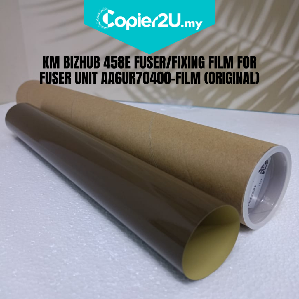 KM BIZHUB 458E FUSER/FIXING FILM FOR FUSER UNIT AA6UR70400-FILM (ORIGINAL)