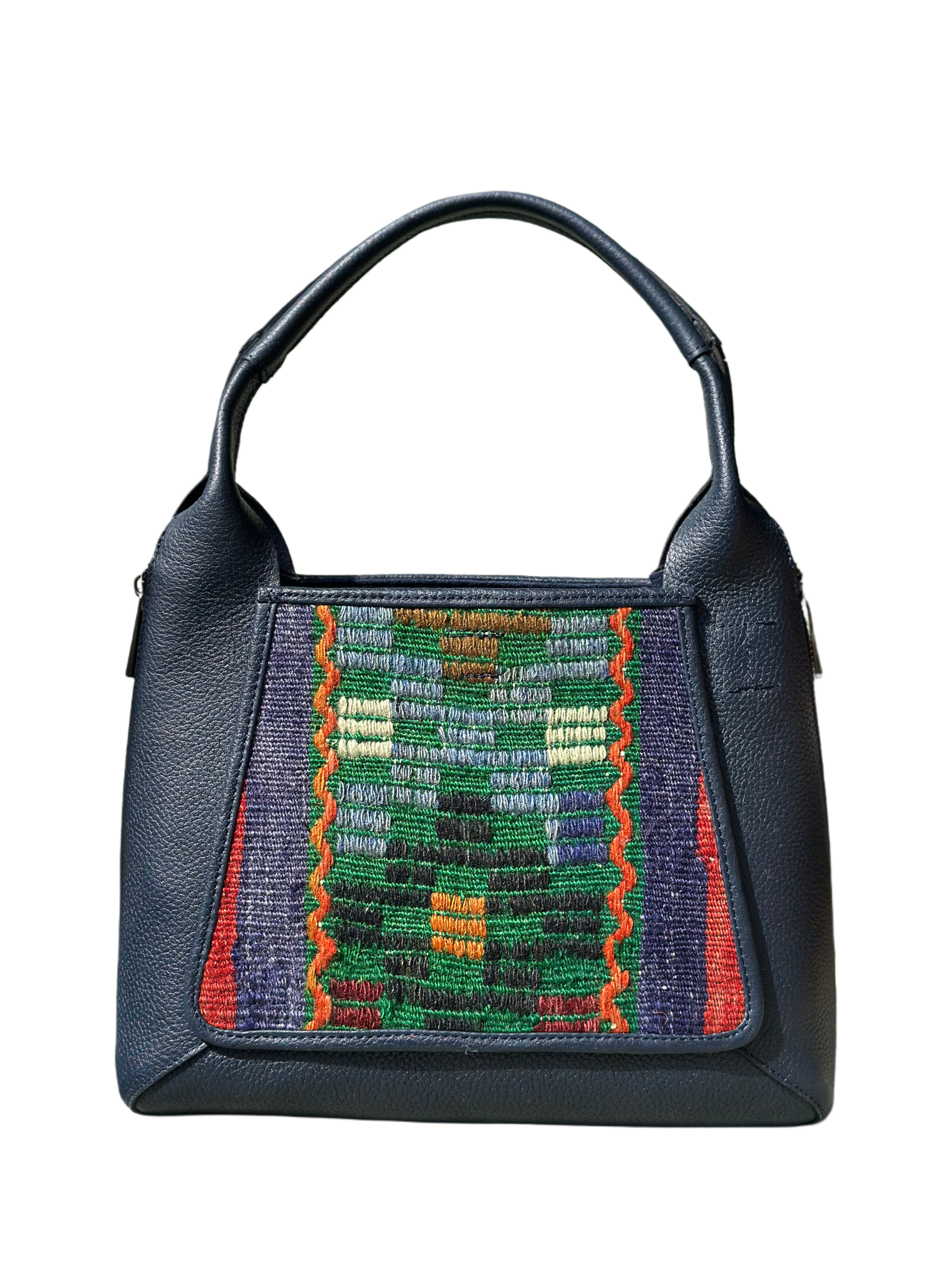 K23 土耳其真皮地氈手袋（深藍色）