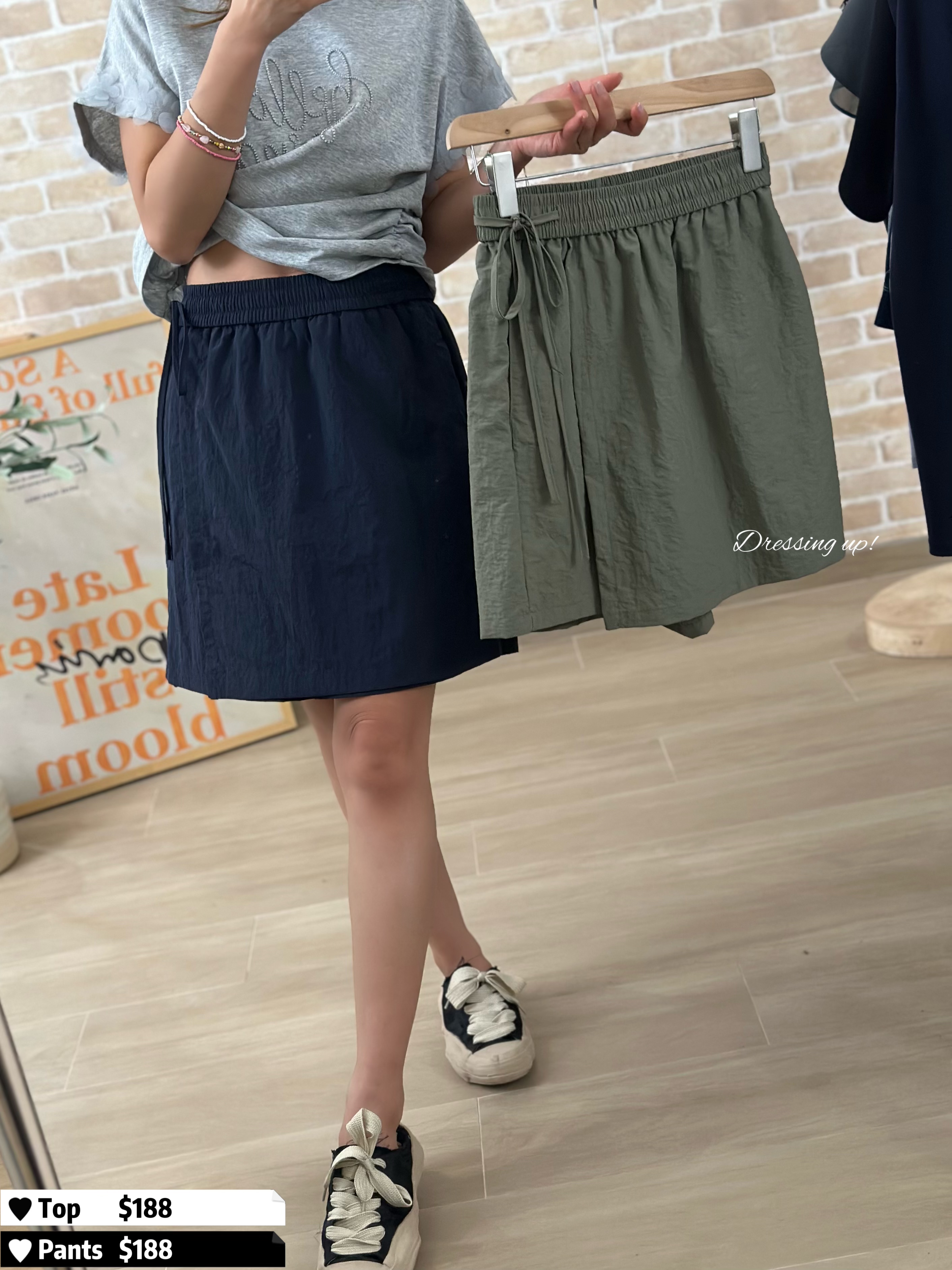 前裙後褲｜必買速乾裙褲