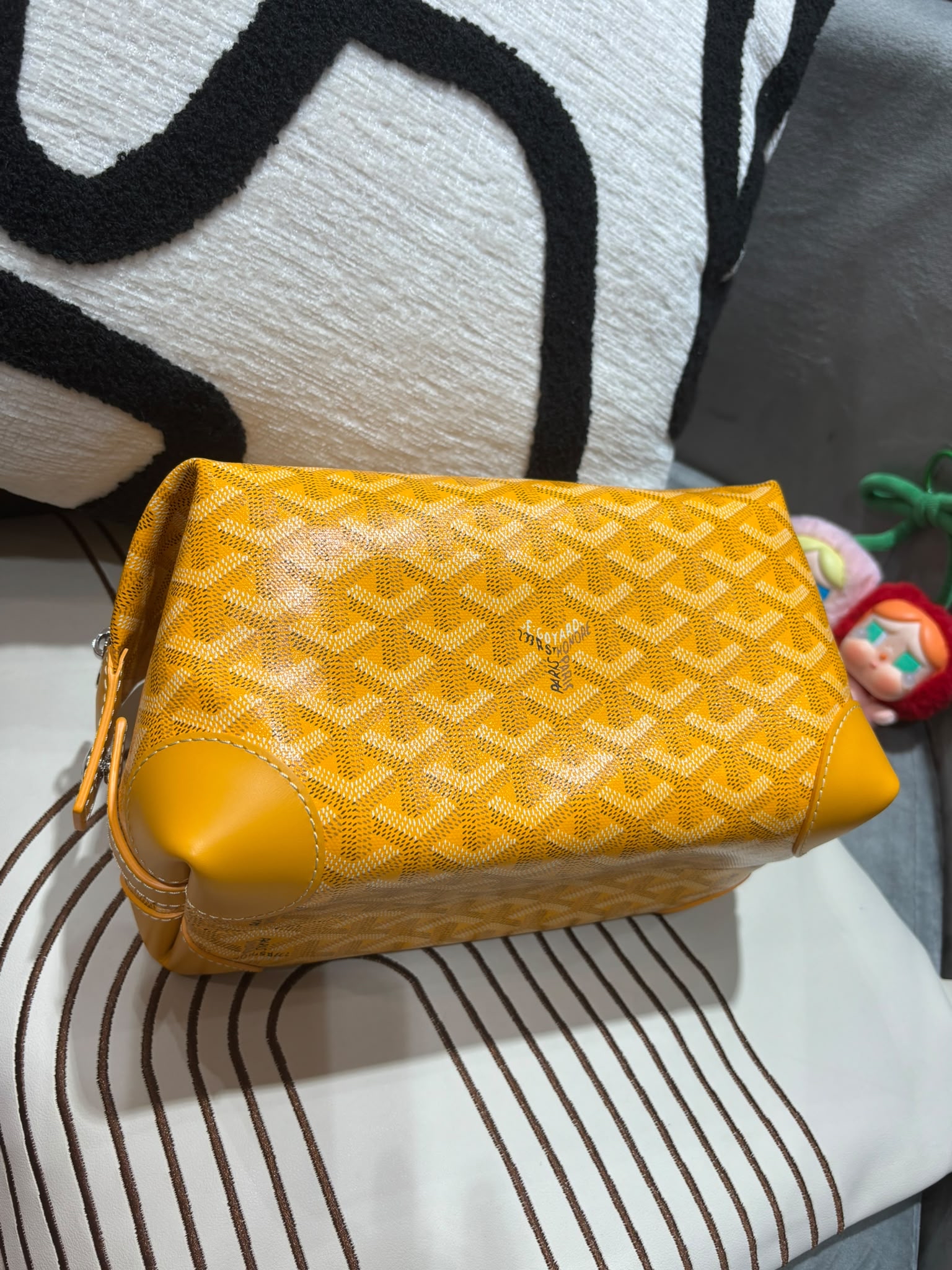 Goyard Bowling 25 Toiletry Bag Boeing 25 100%Authentic,99%new ✅已配上斜孭飛原裝肩帶