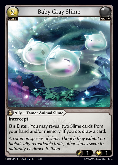 FOIL - Baby Gray Slime / RDOEVP-003 (R)