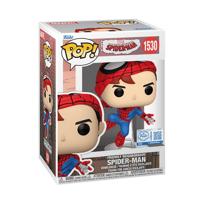 📦訂購 英國代購 Funko POP! Marvel Friendly Neighbourhood Spider-Man (Unmasked) Figure 蜘蛛俠 模型
