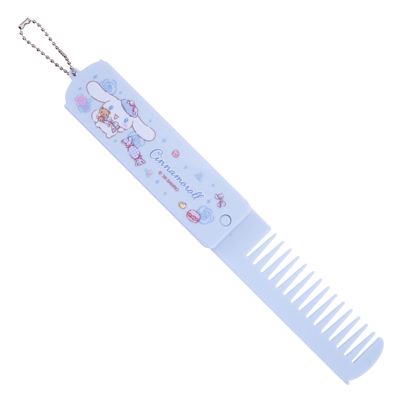 Cinnamoroll Plastic Mirror & Comb Set 塑膠鏡梳套裝