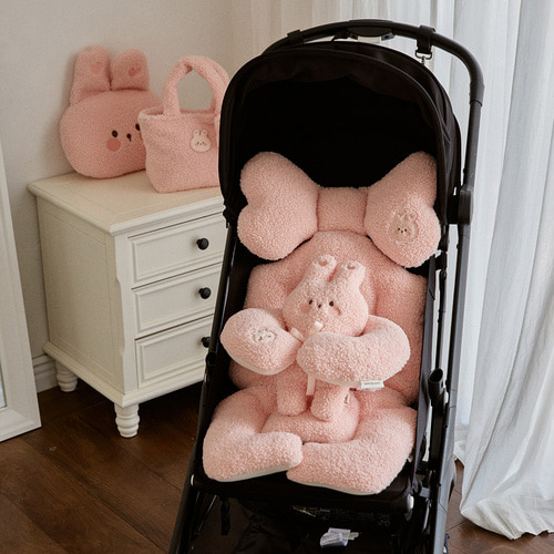 DOTTODOT Fluffy可愛咩咩系列-嬰兒車頸枕