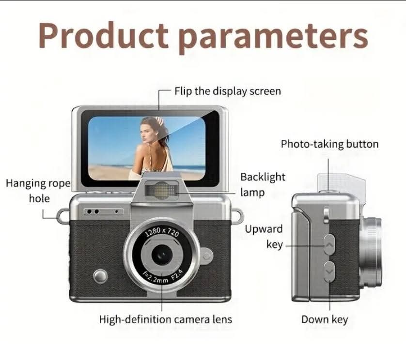 📸 CCD Mini 迷你相機$168部。2部起$158部。