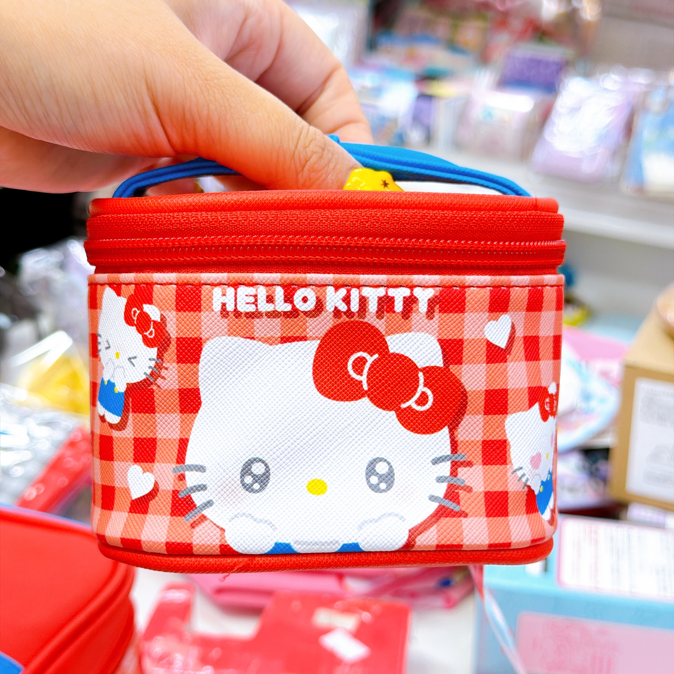 日本直送Hello Kitty新款旅行六合一衣物袋/手提化妝袋