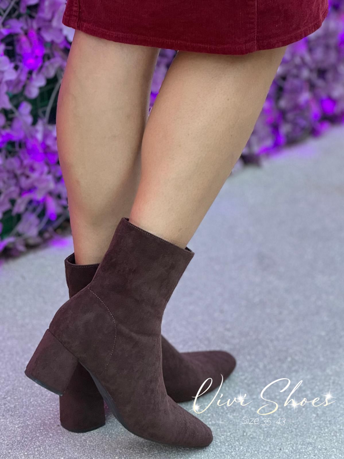 麂皮切爾西修腳踝靴【三色】