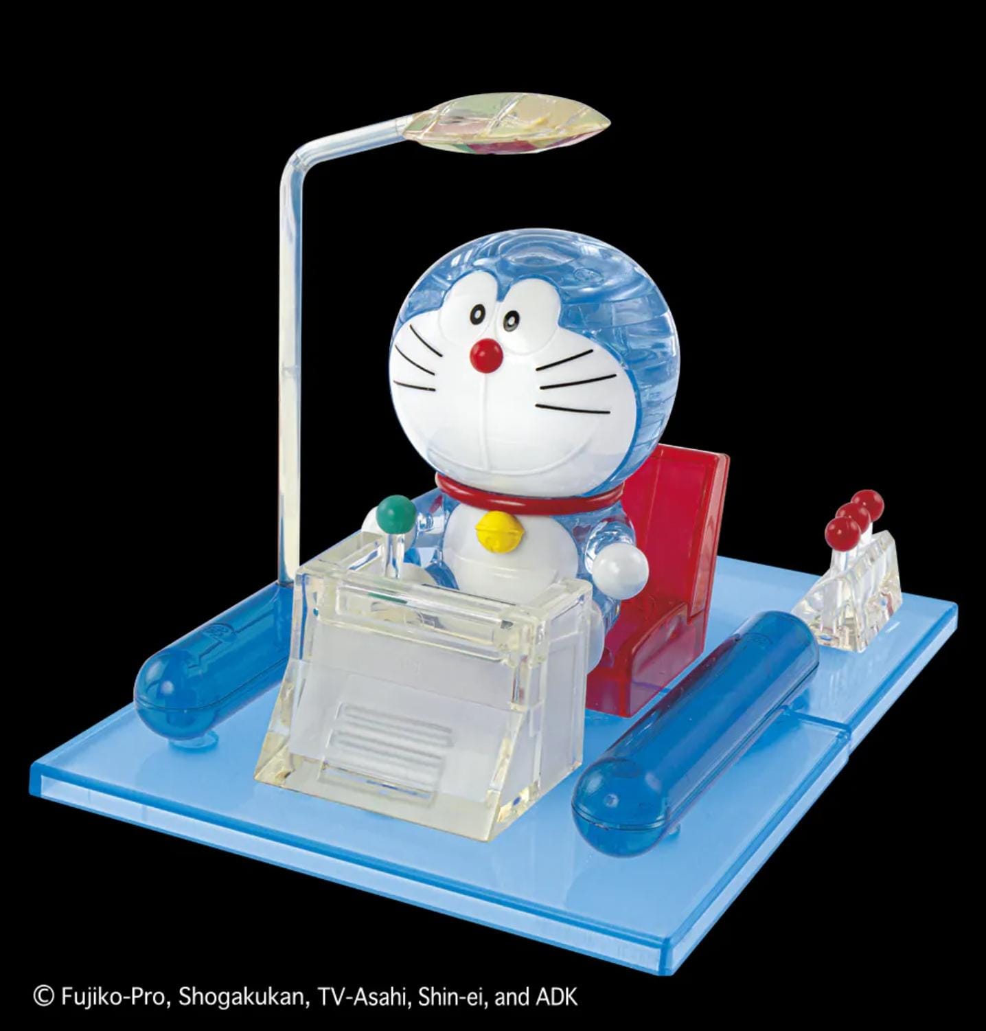 Crystal Puzzle 多啦A夢時光機立體拼圖