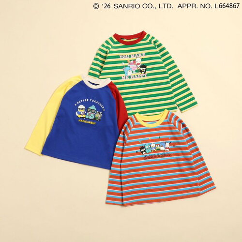 🆕【⭐訂購⭐】日本直送 🇯🇵🌀#Sanrio Hapidanbui 系列 長袖T恤［3款選］🌀 [ELBA-0018][260222]