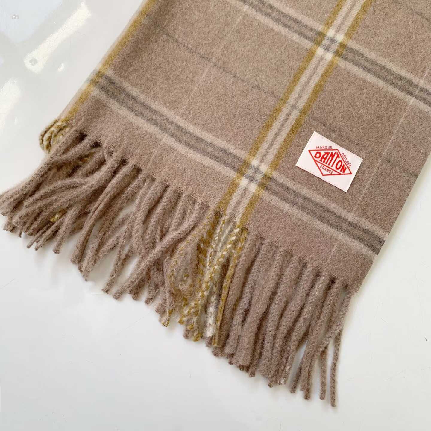 預訂 Danton流蘇羊毛圍巾🧣 [貨號26A1692]