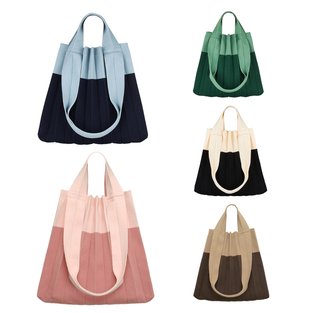 PLEATSMAMA Two-Way Shopper Bag (11色)