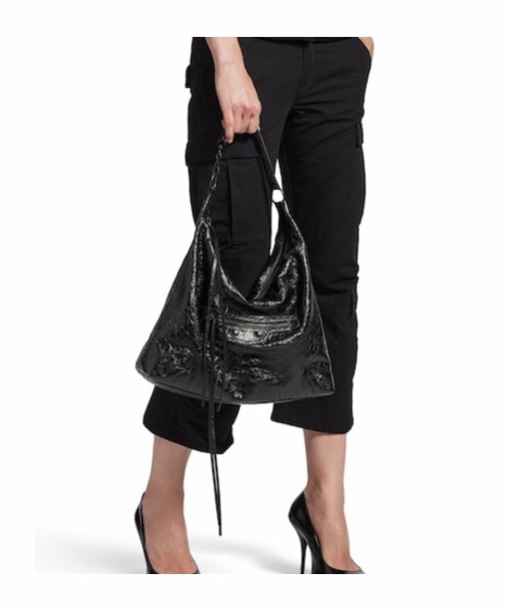 Balenciaga 女士 Le City Hobo 中號單肩包均碼碼中號、37cm*11cm*35cm 