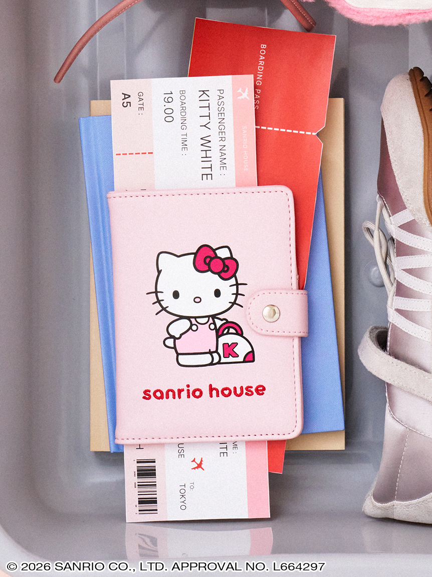 🎀【預訂】Sanrio 護照套 - Pink