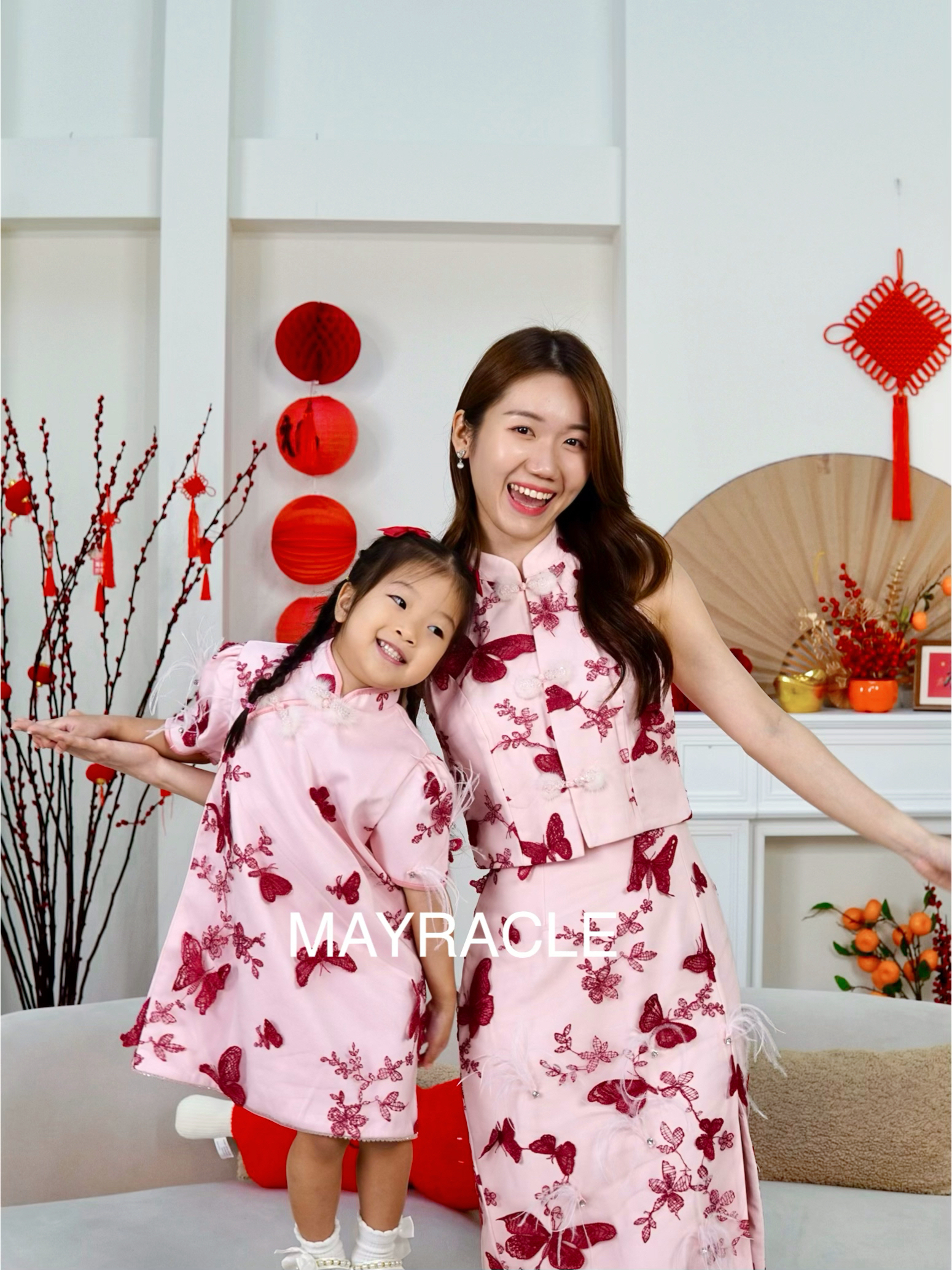[PRE-ORDER] CNY 2027 Butterfly (蝶) Top + Long Skirt