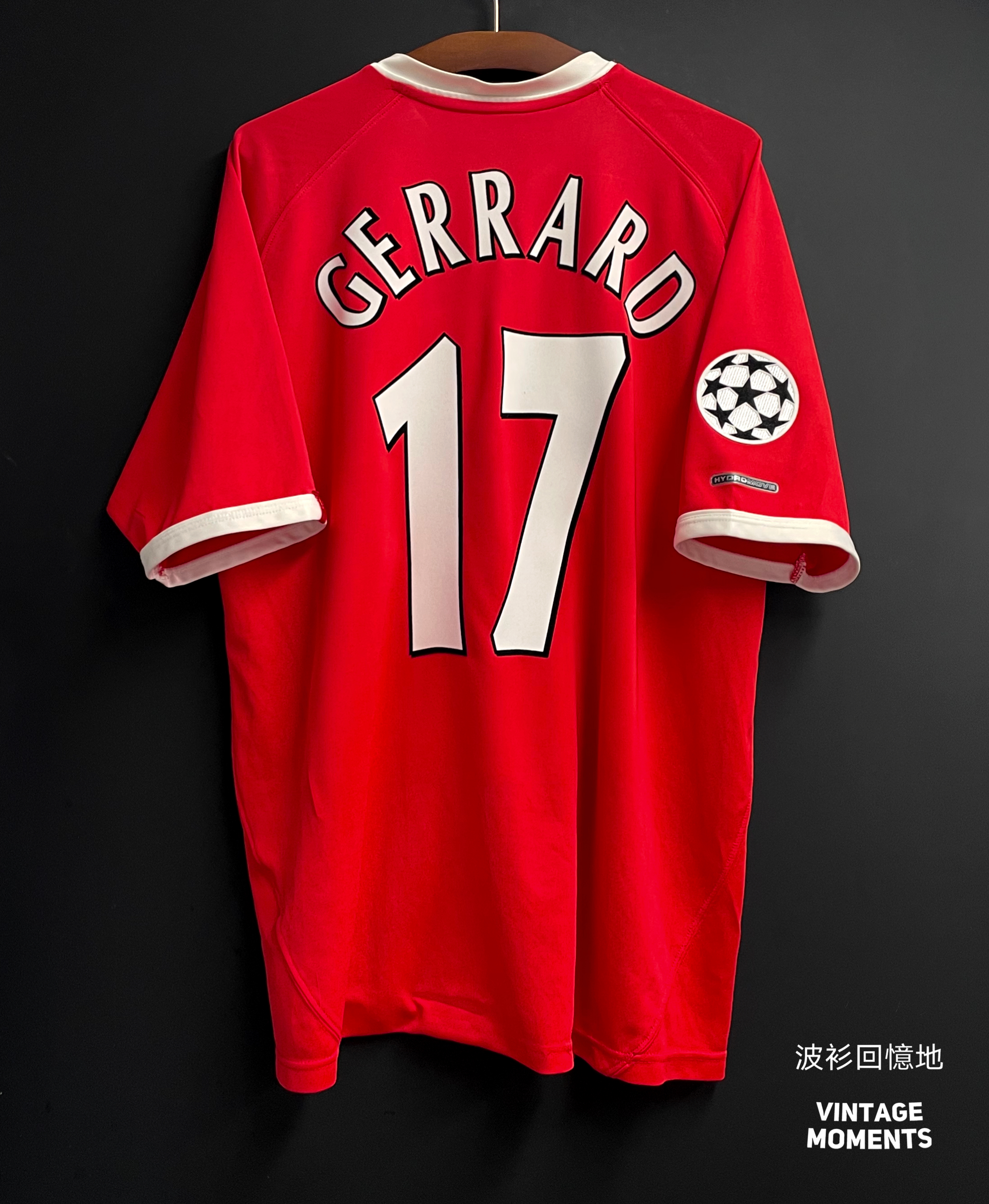 利物浦02/03歐聯主場 謝拉特 LIVERPOOL 2002-2003 HOME SHIRT GERRARD 