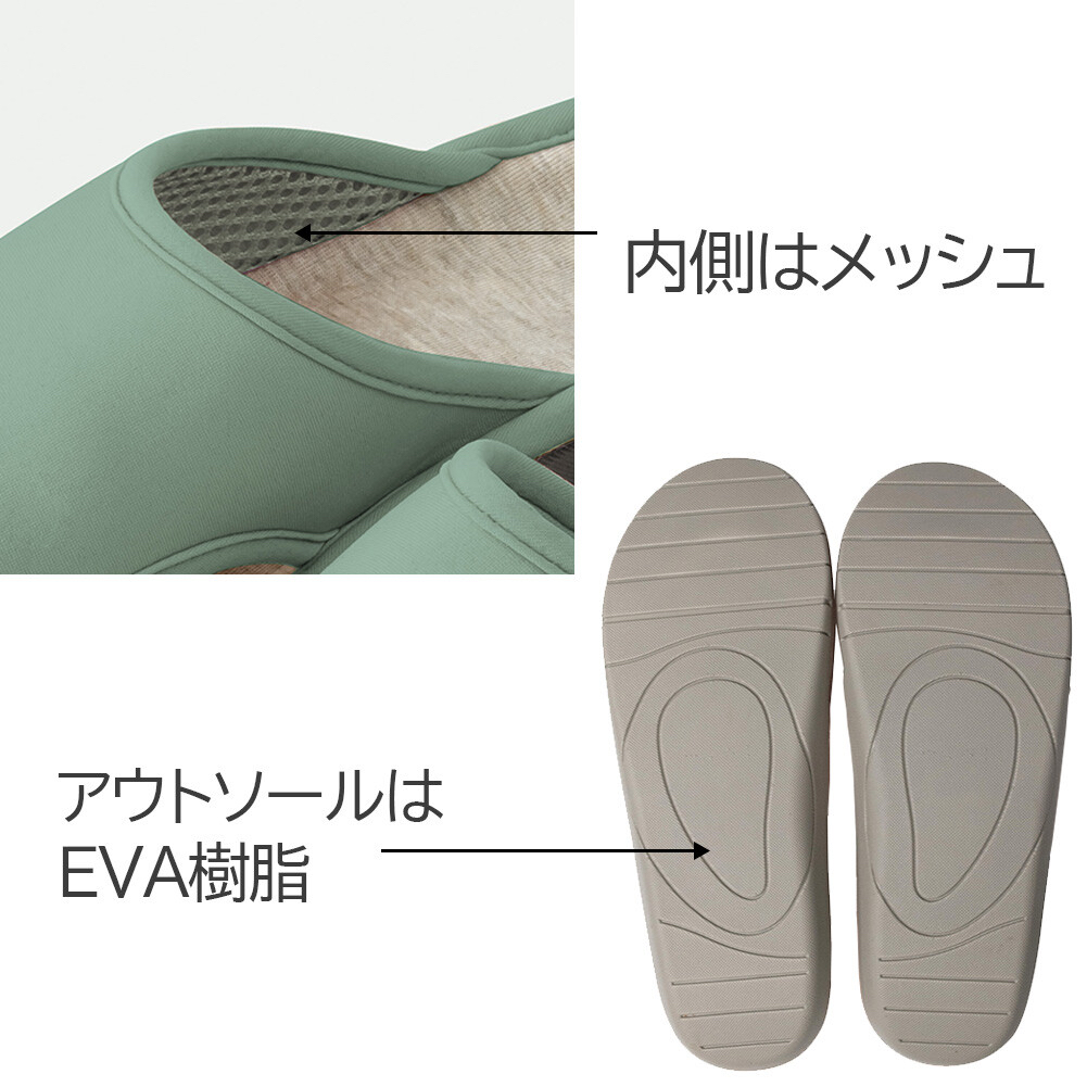 日本進口3D回彈足弓支撐室內拖鞋