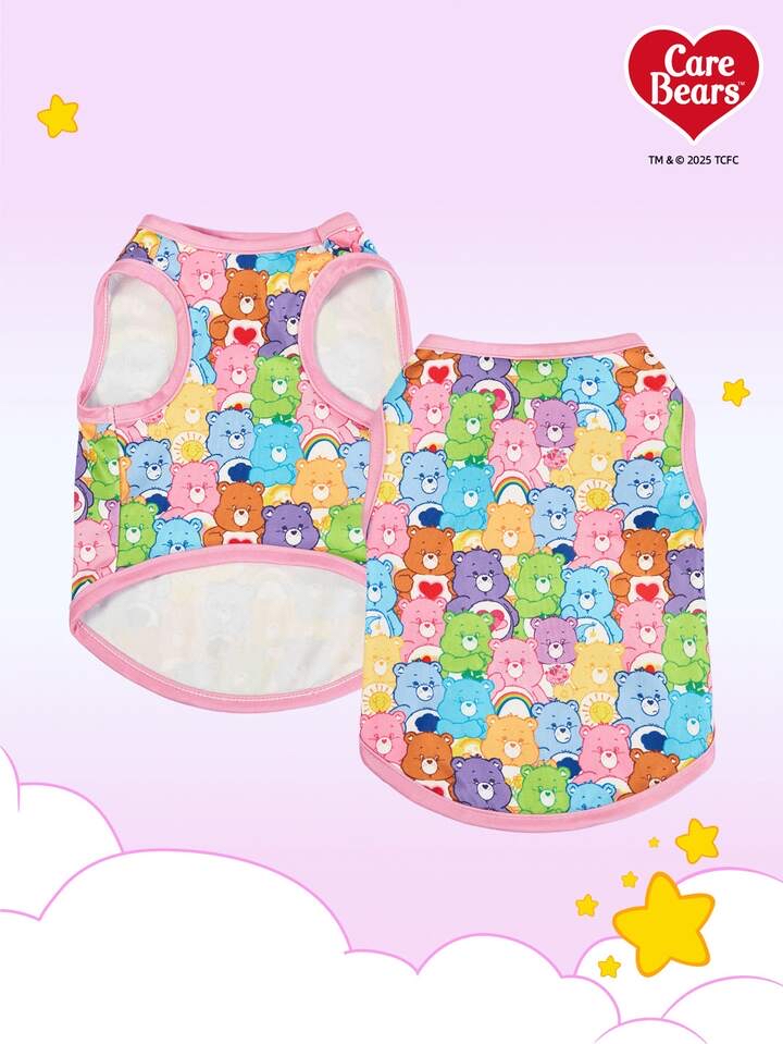 🌈Care Bears 粉色寵物背心 🐻
