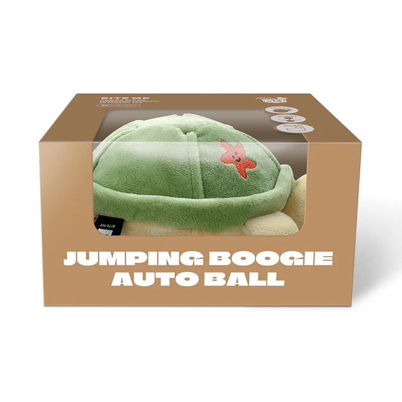 *BiteMe🇰🇷Jumping Boogie Auto-Ball Toy 藏零食彈彈龜