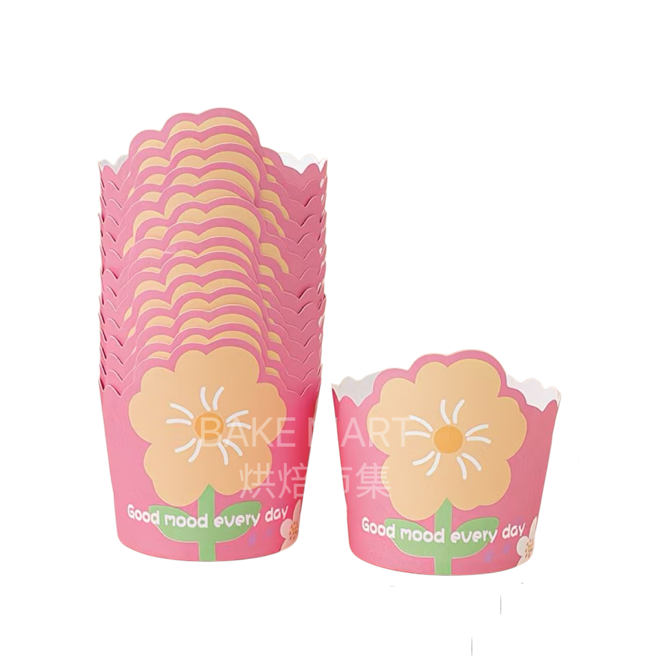 田園花花入爐紙杯[25個] Baking Cap[25pcs]