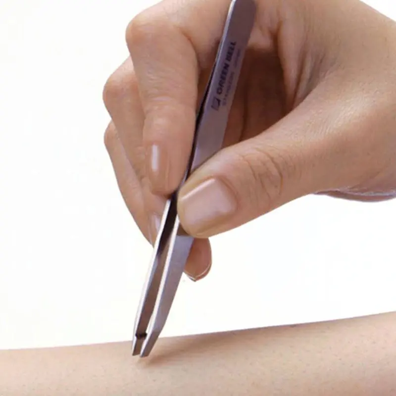 現貨🌸日本直送 | 日本製匠之技鍛造不銹鋼高級眉夾/小鑷子（斜口）