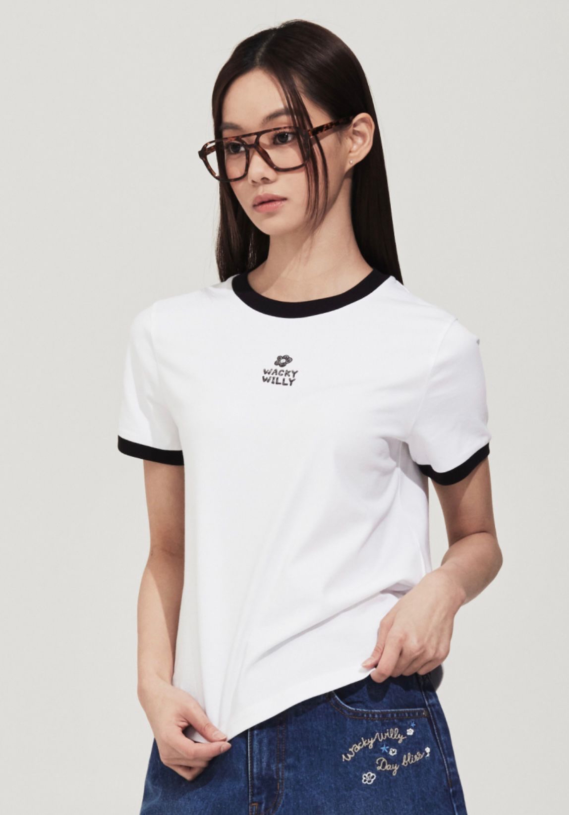 🇰🇷韓國Wacky Willy女裝短袖Tee