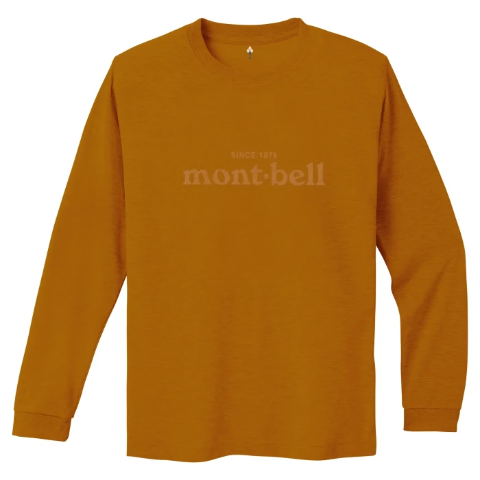Montbell Wickron Long Sleeve Tee Embossed Logo 1114851