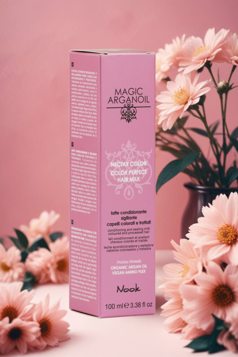 🤗新品優惠 : Nook Magic Arganoil Nectar Color Perfect Hair Milk 完美護色免沖護髮乳 100ml