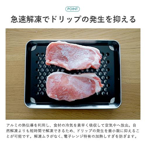 🔥🔥【日本製《關川鋼販》燕三条急凍食材隔汁雙層快速解凍盤】