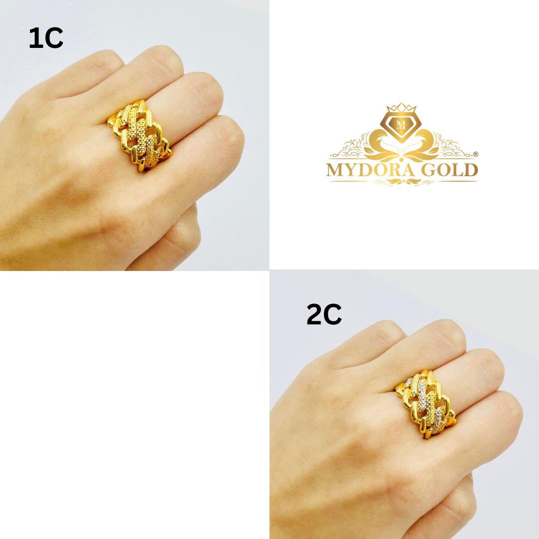 MYDORA Cincin Aliaa Paddy (5G) l EMAS 916/22K