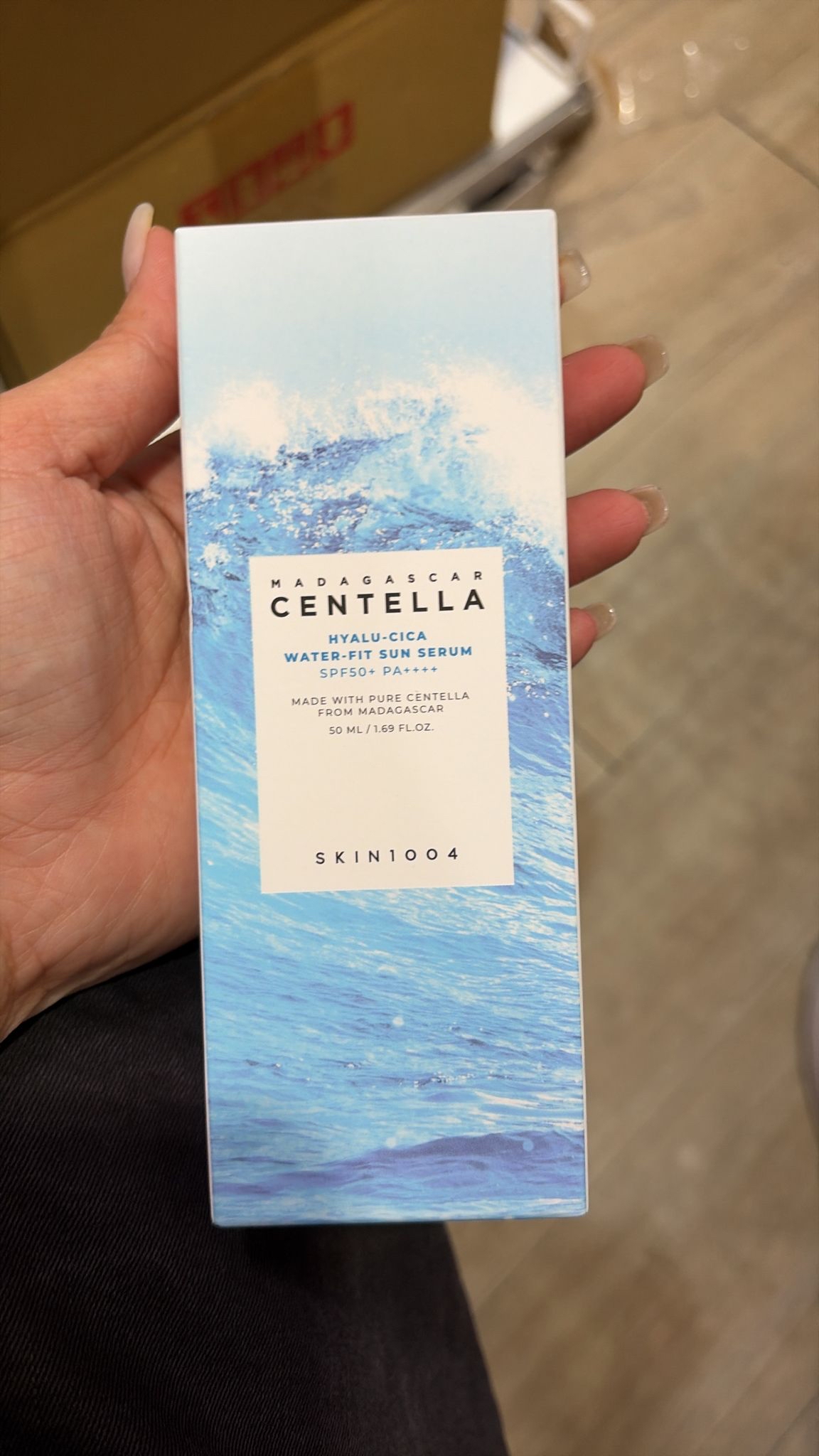 SKIN1004 Madagascar Centella Hyalu-Cica 水感防曬精華