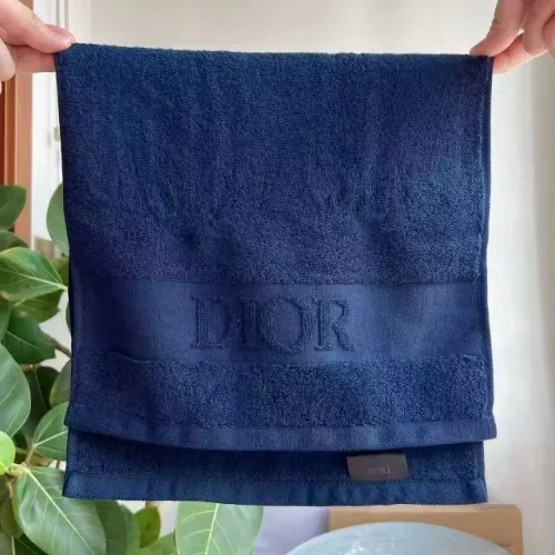 Dior Sauvage 曠野系列深藍浴巾毛巾