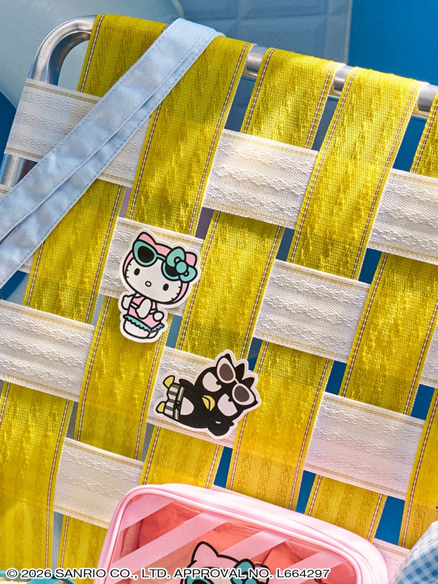🎀【預訂】Sanrio Summer Beach Club Hello Kitty & Badtz-Maru 貼紙套裝