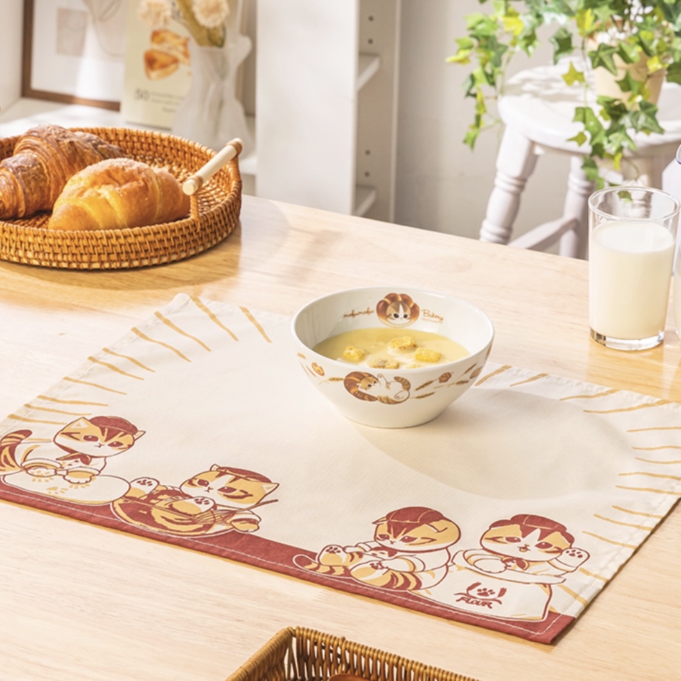 Mofusand 鯊魚貓 餐墊｜預訂