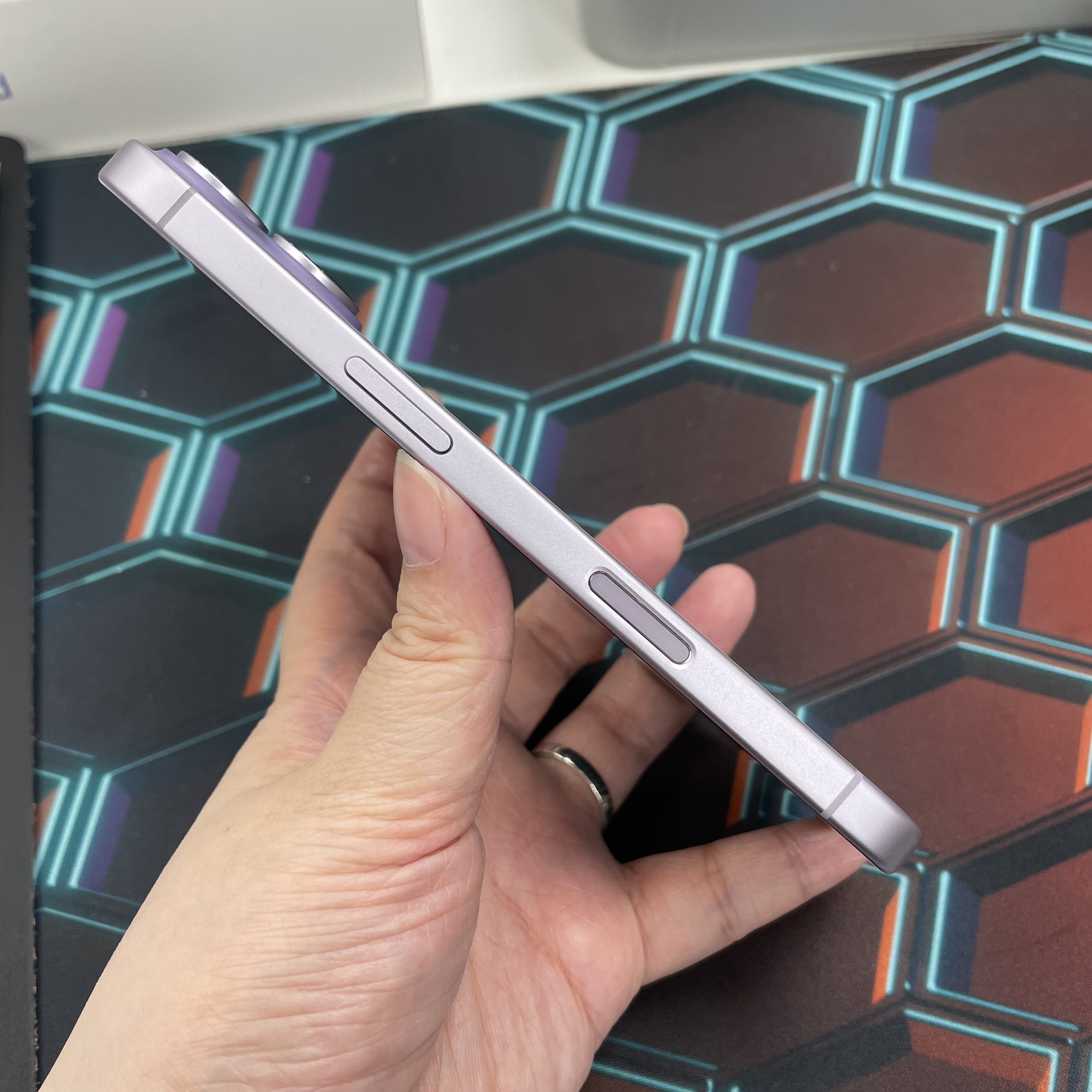 *6256 17 完美機 256GB 電100 紫色 purple