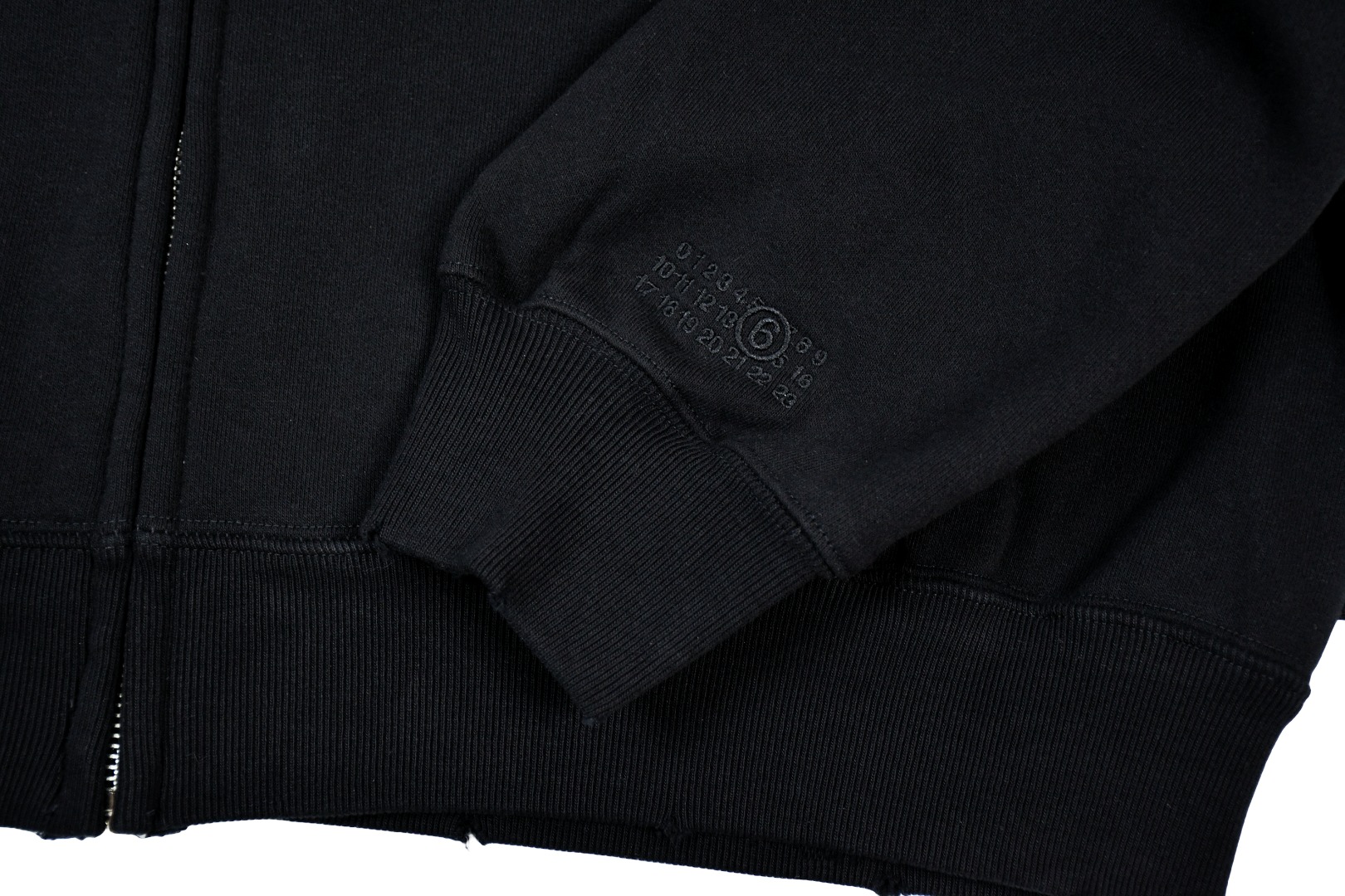 Supreme x MM6 Maison Margiela Zip Up Hooded Sweatshirt