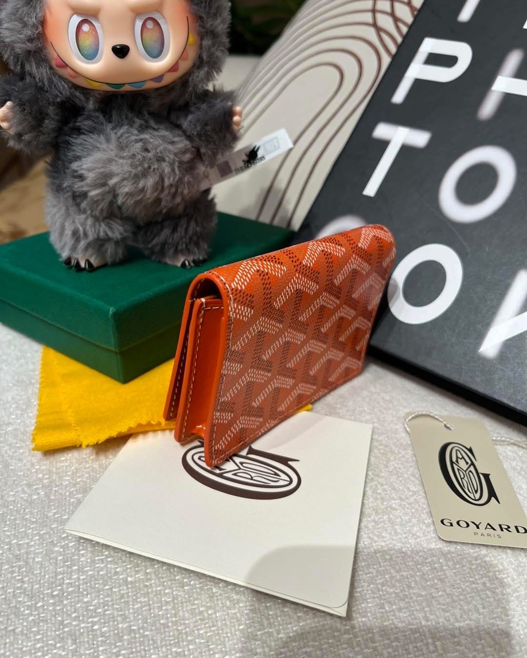 全新 Goyard card holder 100%Authentic,全新未使用品 ✅tap✅BOX