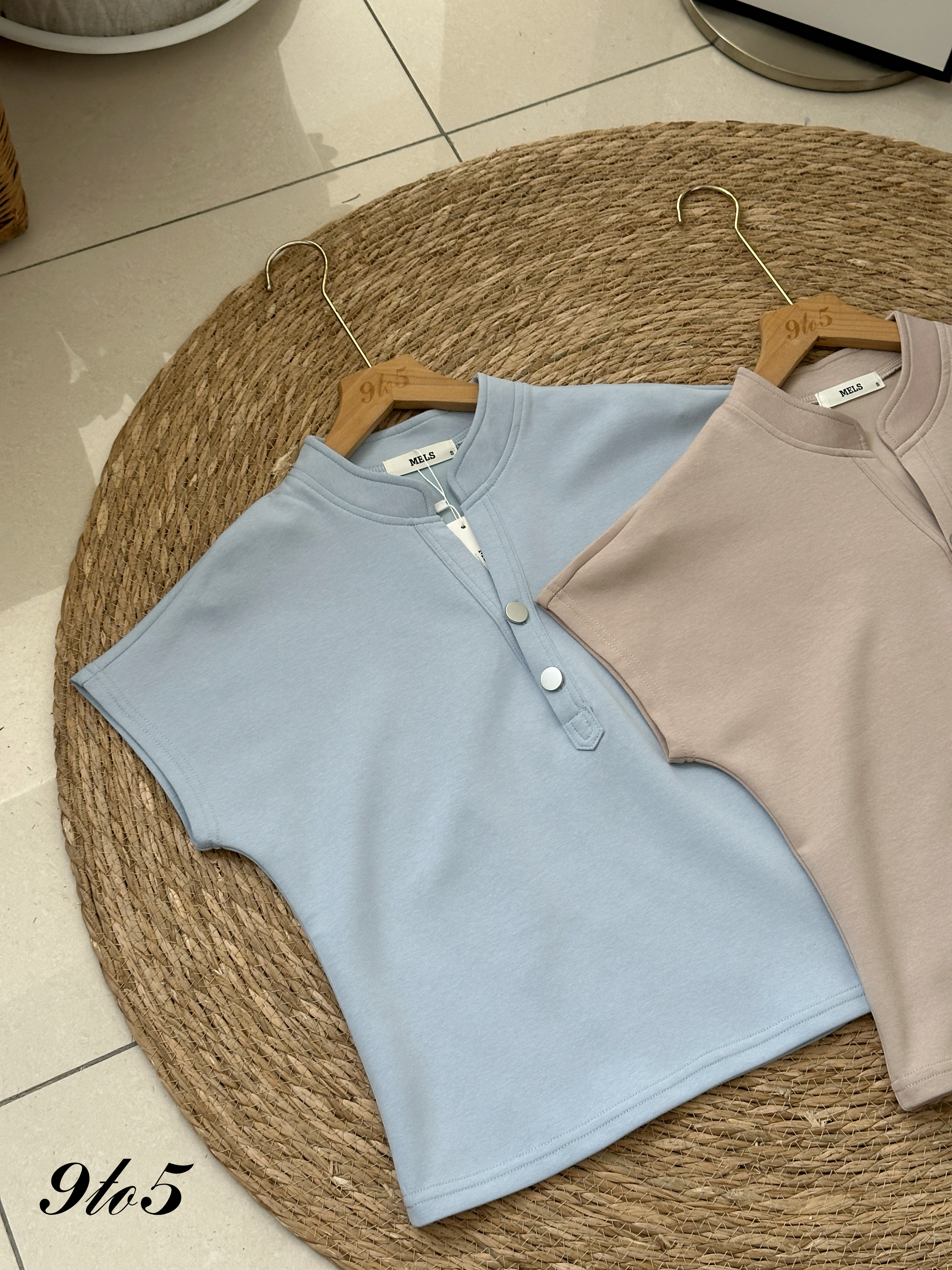 T4236 Short Sleeve Polo Top